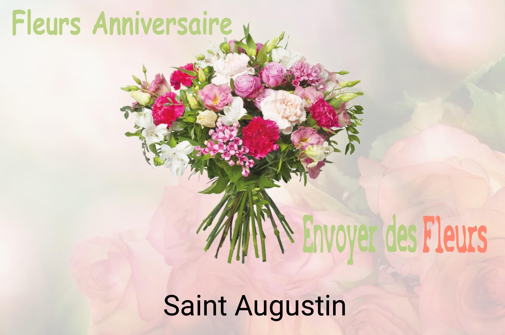 Bouquet de fleurs d’anniversaire livré à Saint-Augustin