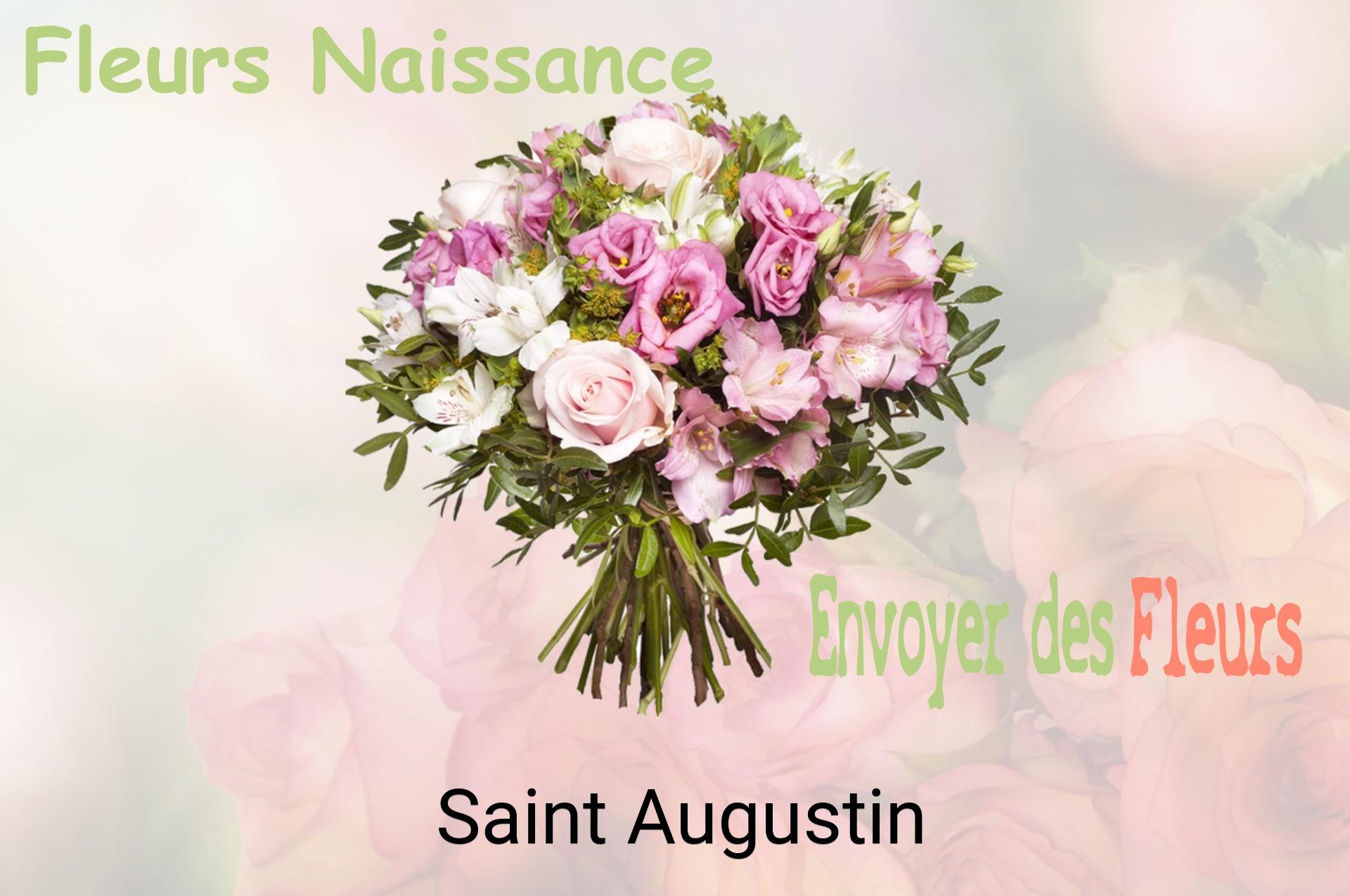 Bouquet de fleurs de naissance livré à Saint-Augustin